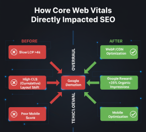 How Core Web Vitals Directly Impacted SEO
