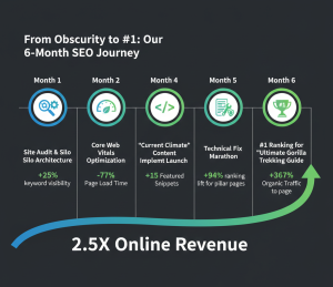 Our 6-Month SEO Journey