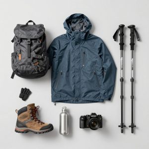Gorilla trekking gear packed for Bwindi Uganda