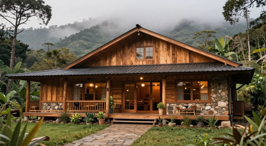 Gorilla safari lodge near Bwindi forest